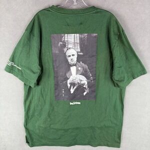 The Godfather Mens T Shirt Size 2XL Paramount Shoe Palace Green Short‎ Sleeve